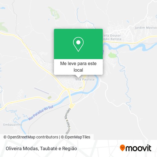Oliveira Modas mapa