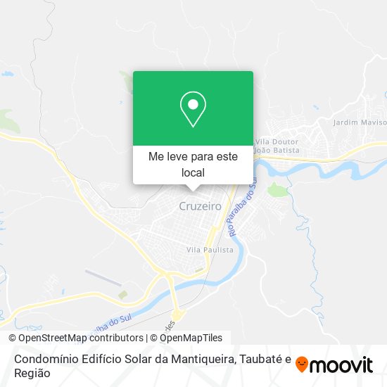 Condomínio Edifício Solar da Mantiqueira mapa