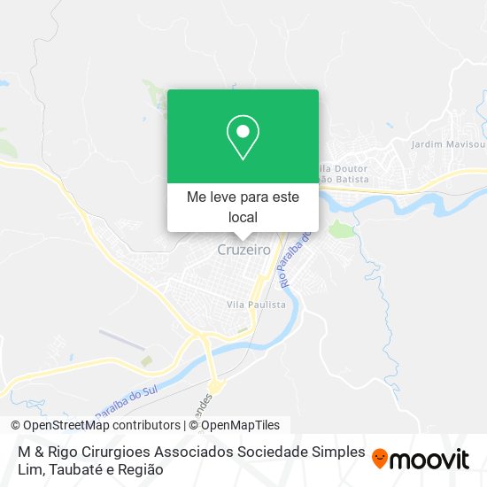 M & Rigo Cirurgioes Associados Sociedade Simples Lim mapa