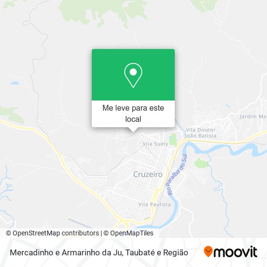 Mercadinho e Armarinho da Ju mapa
