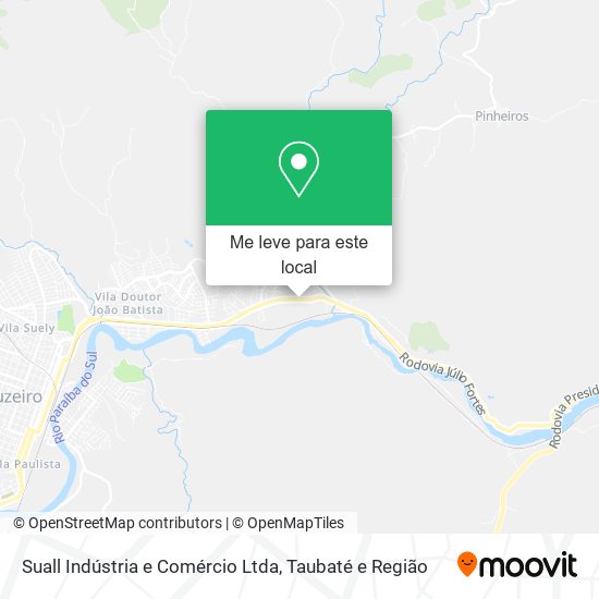 Suall Indústria e Comércio Ltda mapa