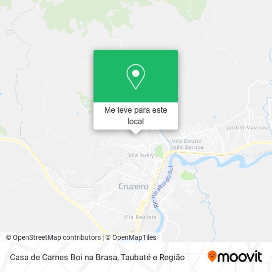 Casa de Carnes Boi na Brasa mapa