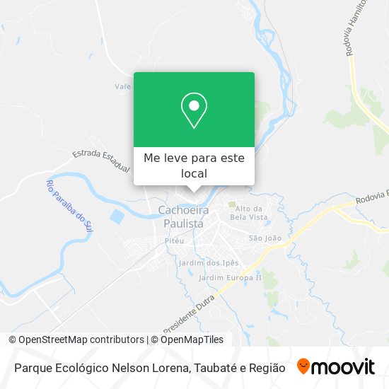Parque Ecológico Nelson Lorena mapa