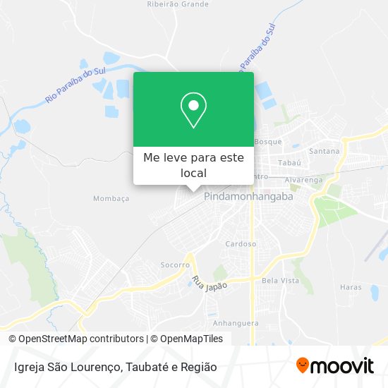 Igreja São Lourenço mapa