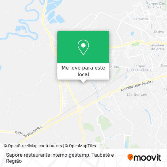 Sapore restaurante interno gestamp mapa