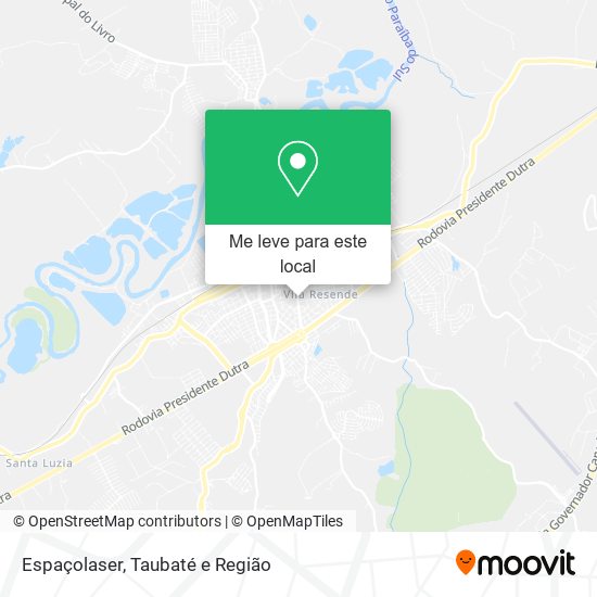Espaçolaser mapa