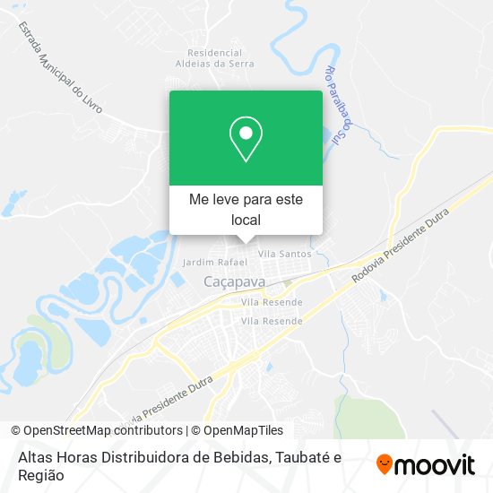 Altas Horas Distribuidora de Bebidas mapa