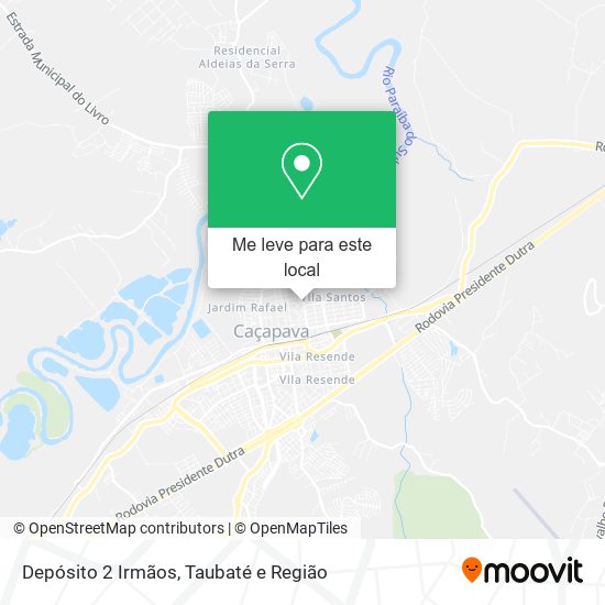 Depósito 2 Irmãos mapa