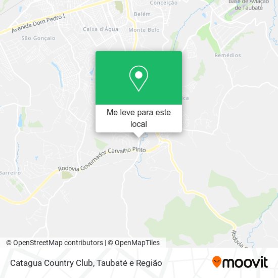 Catagua Country Club mapa