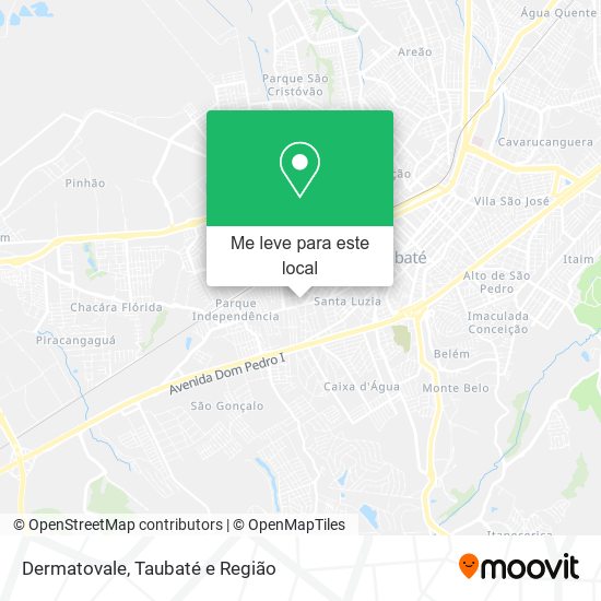 Dermatovale mapa