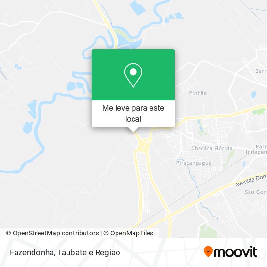 Fazendonha mapa