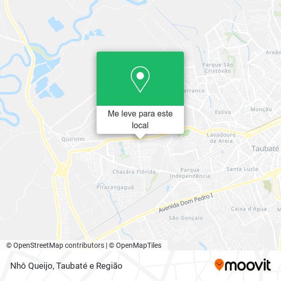 Nhô Queijo mapa