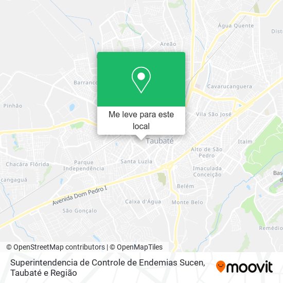 Superintendencia de Controle de Endemias Sucen mapa