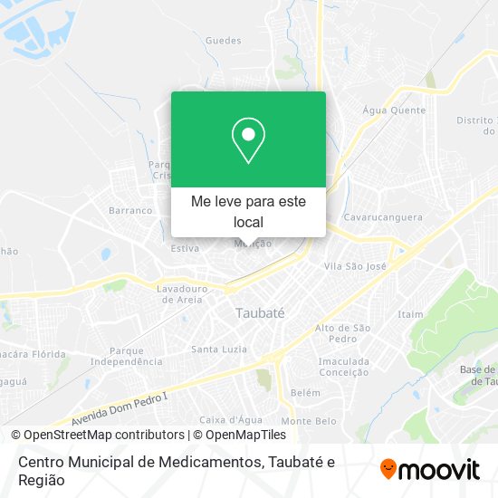 Centro Municipal de Medicamentos mapa