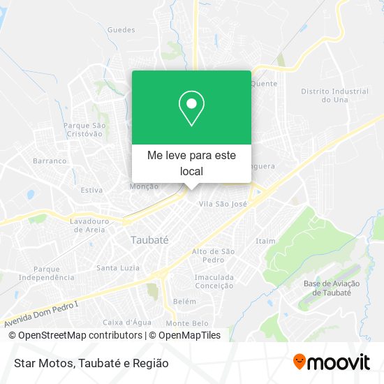 Star Motos mapa