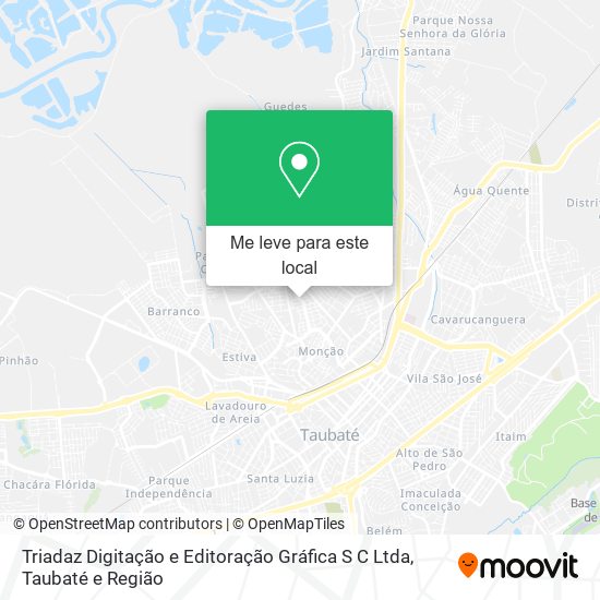 Triadaz Digitação e Editoração Gráfica S C Ltda mapa