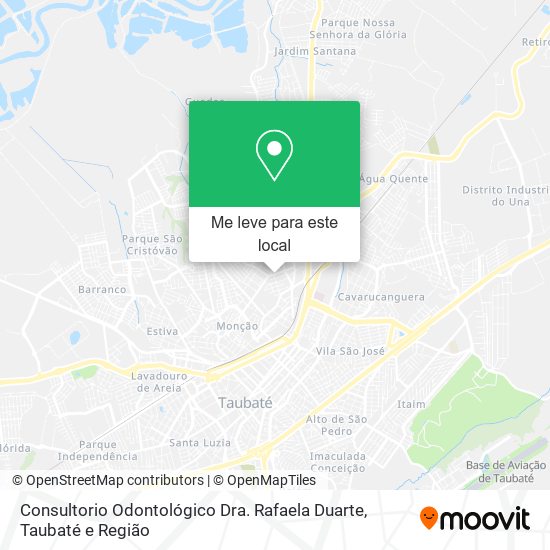 Consultorio Odontológico Dra. Rafaela Duarte mapa