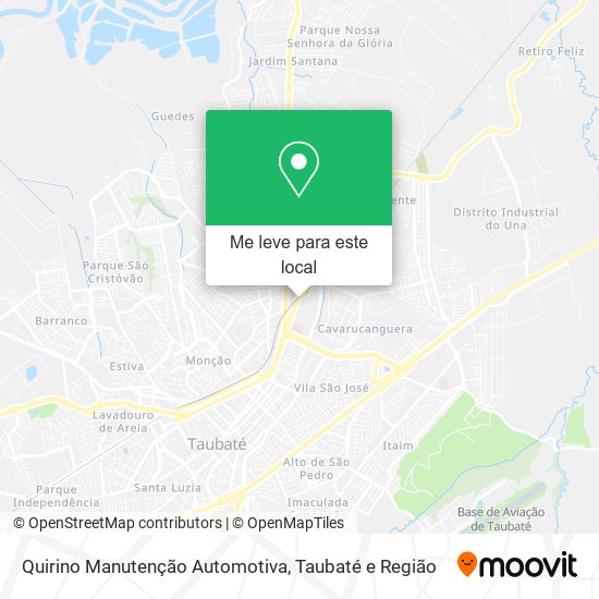 Quirino Manutenção Automotiva mapa