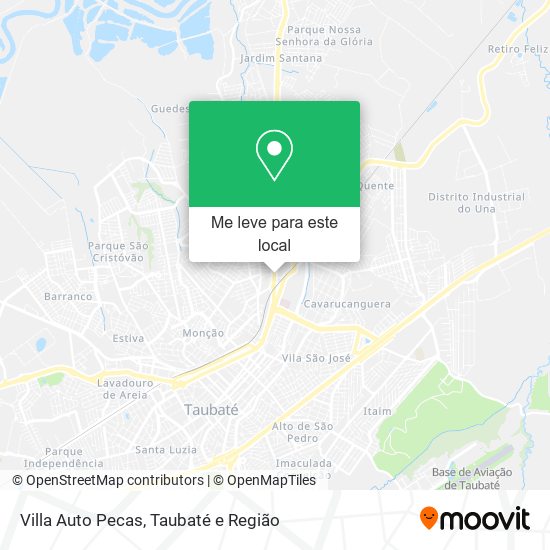 Villa Auto Pecas mapa
