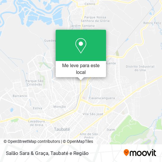 Salão Sara & Graça mapa
