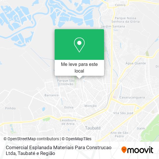 Comercial Esplanada Materiais Para Construcao Ltda mapa