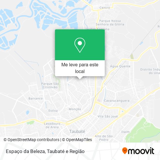 Espaço da Beleza mapa