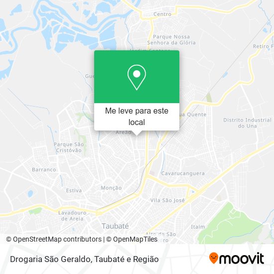 Drogaria São Geraldo mapa