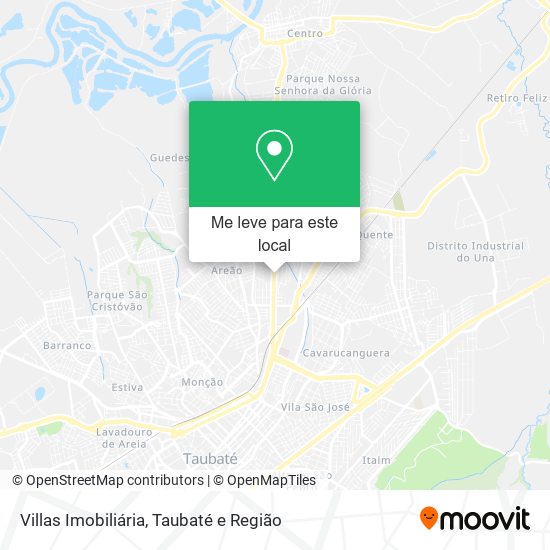 Villas Imobiliária mapa