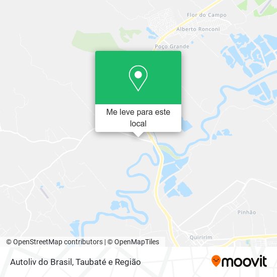 Autoliv do Brasil mapa