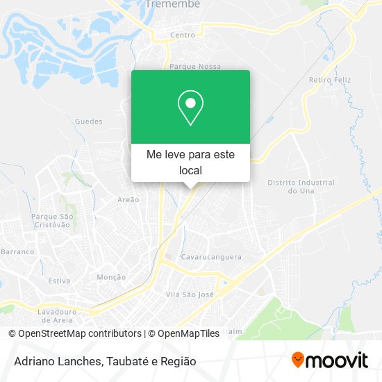 Adriano Lanches mapa