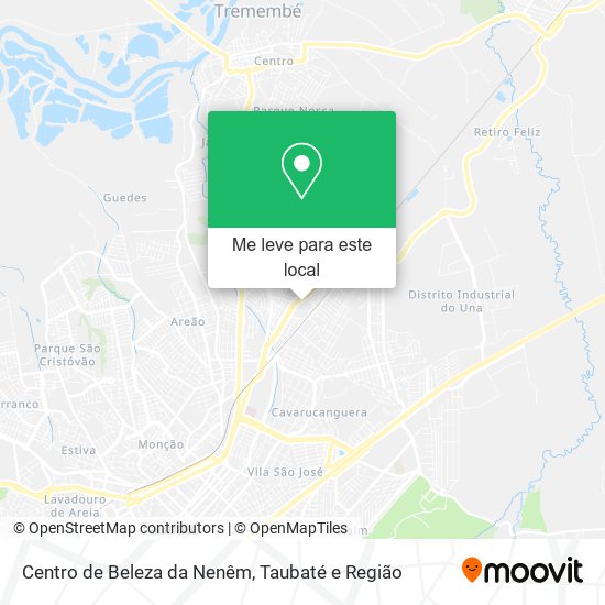 Centro de Beleza da Nenêm mapa
