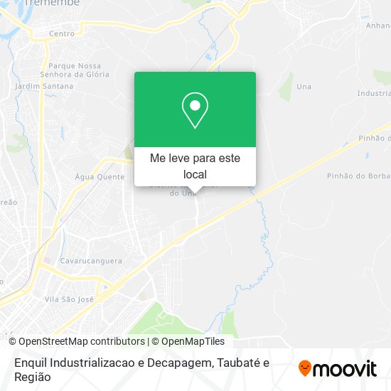 Enquil Industrializacao e Decapagem mapa