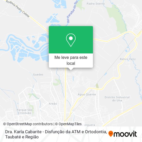 Dra. Karla Cabarite - Disfunção da ATM e Ortodontia mapa