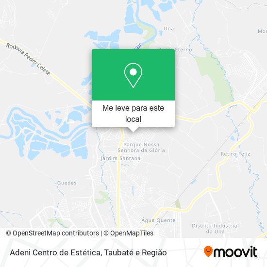 Adeni Centro de Estética mapa