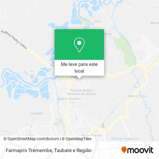 Farmapro Tremembe mapa