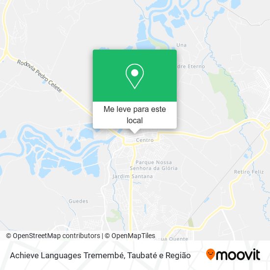 Achieve Languages Tremembé mapa