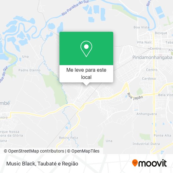 Music Black mapa
