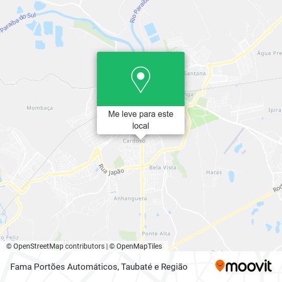 Fama Portões Automáticos mapa