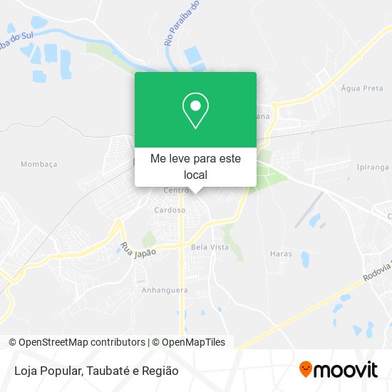 Loja Popular mapa