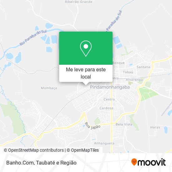 Banho.Com mapa