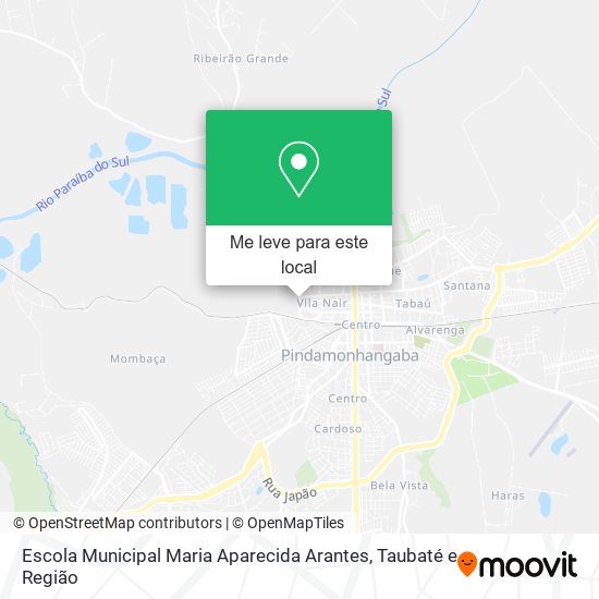 Escola Municipal Maria Aparecida Arantes mapa