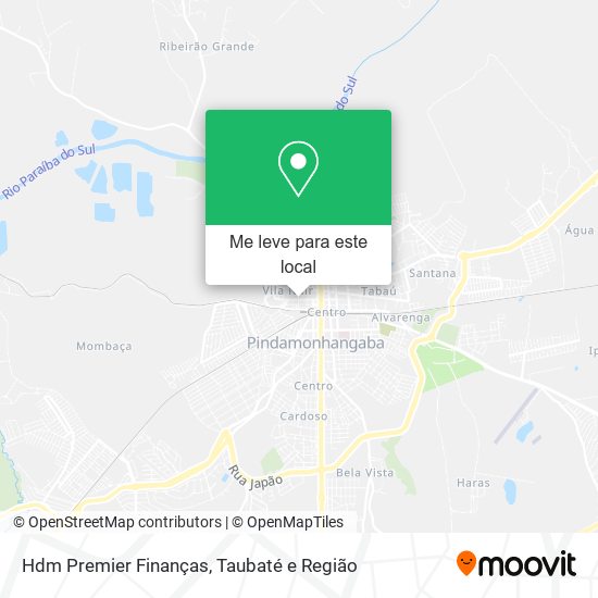 Hdm Premier Finanças mapa