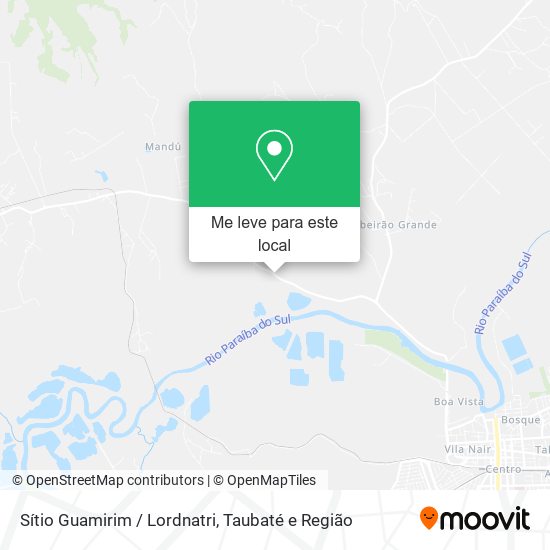 Sítio Guamirim / Lordnatri mapa