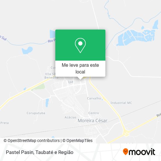 Pastel Pasin mapa