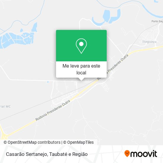 Casarão Sertanejo mapa