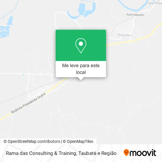 Rama das Consulting & Training mapa