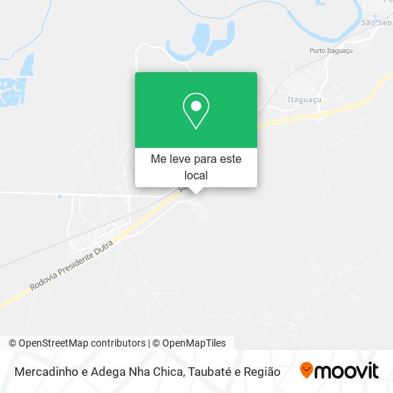 Mercadinho e Adega Nha Chica mapa