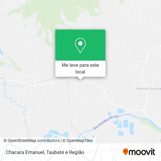 Chacara Emanuel mapa