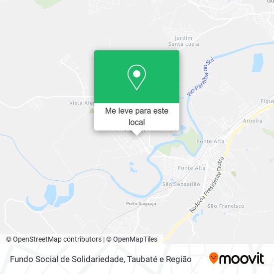 Fundo Social de Solidariedade mapa