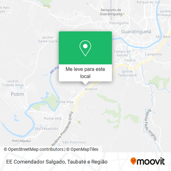 EE Comendador Salgado mapa